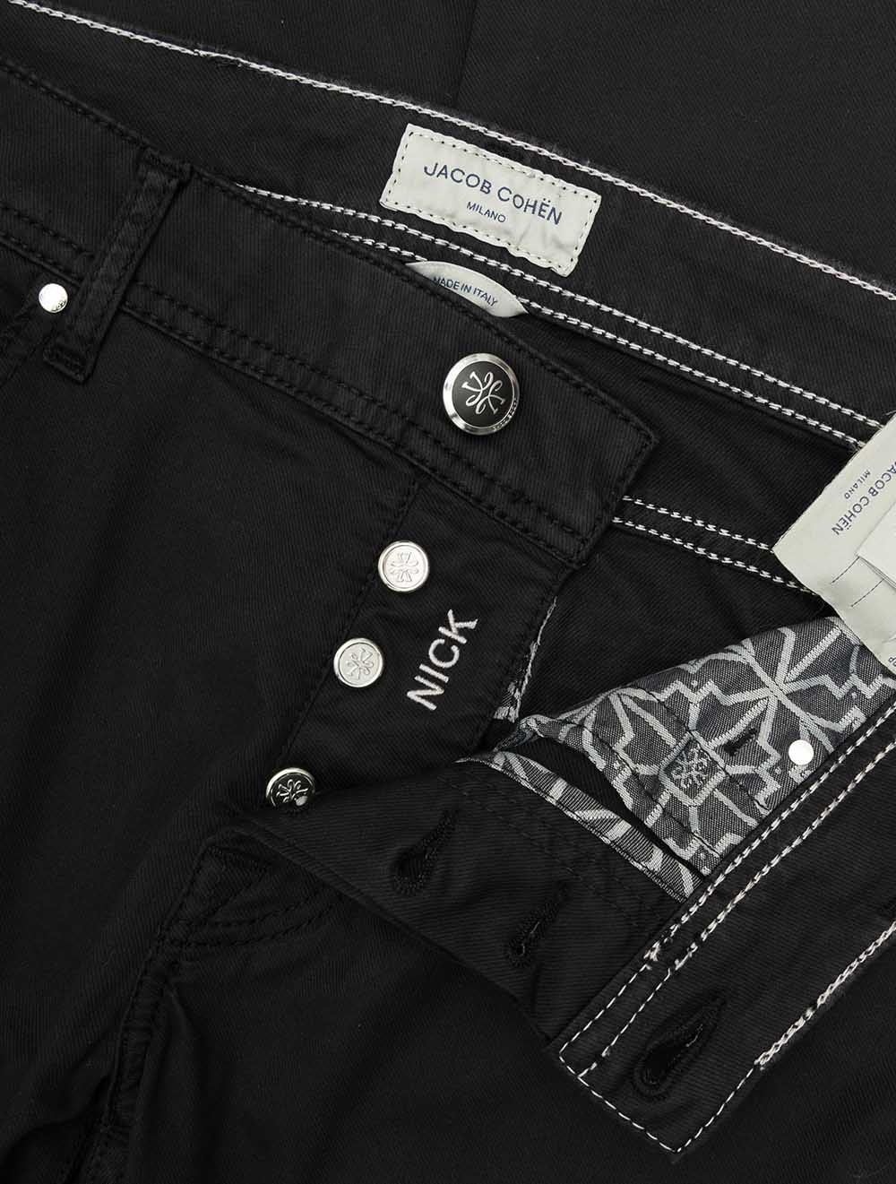 5 Pocket Slim Fit Jean Black