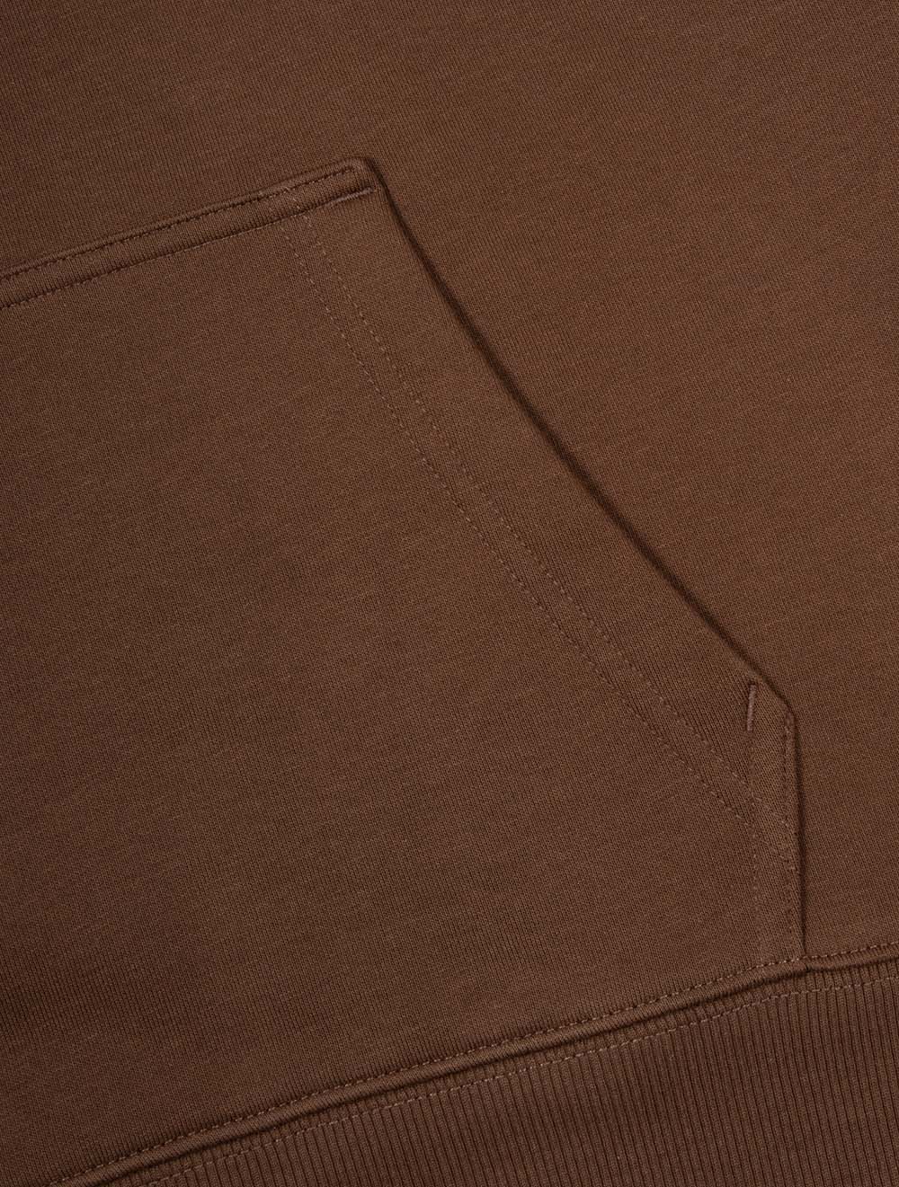 Graphic Hoodie Mahogany Brown