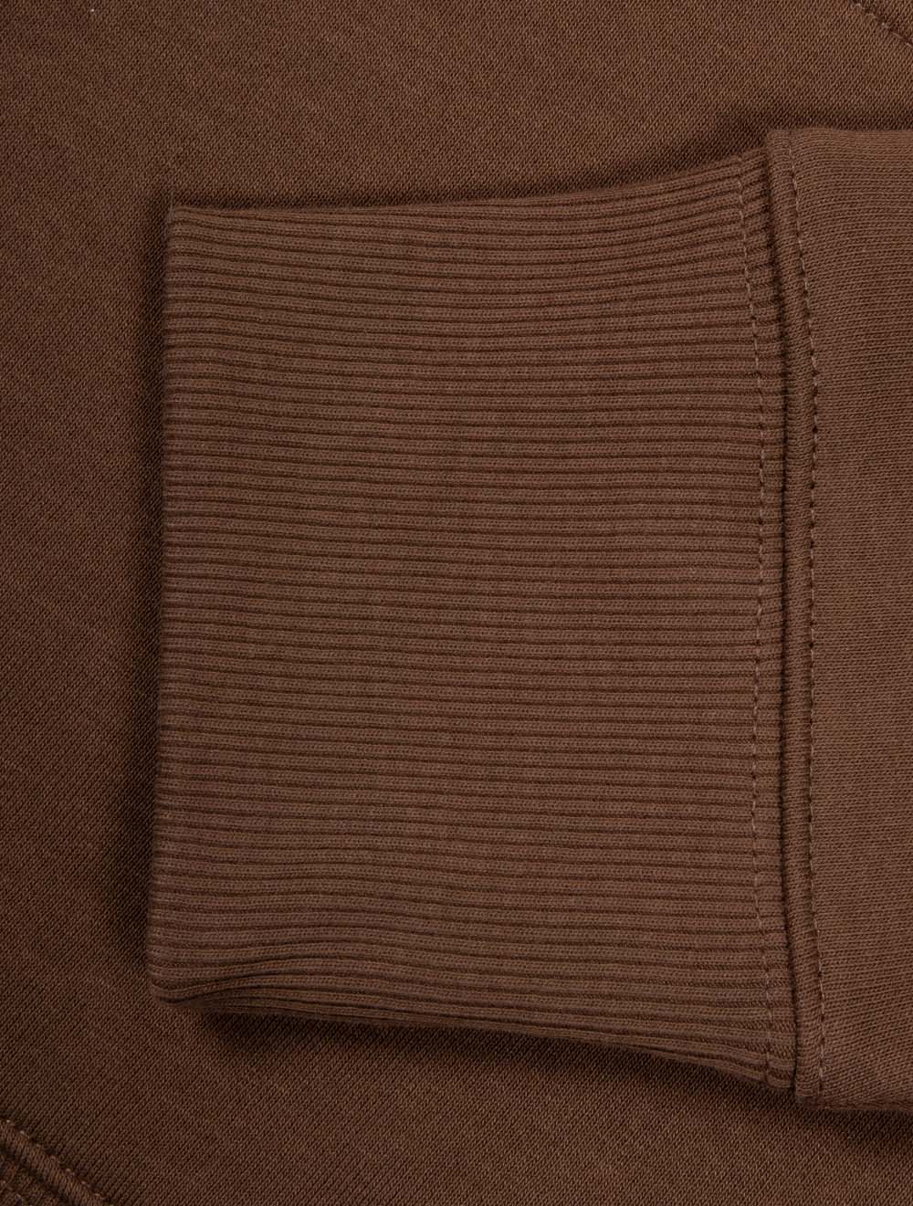 Graphic Hoodie Mahogany Brown