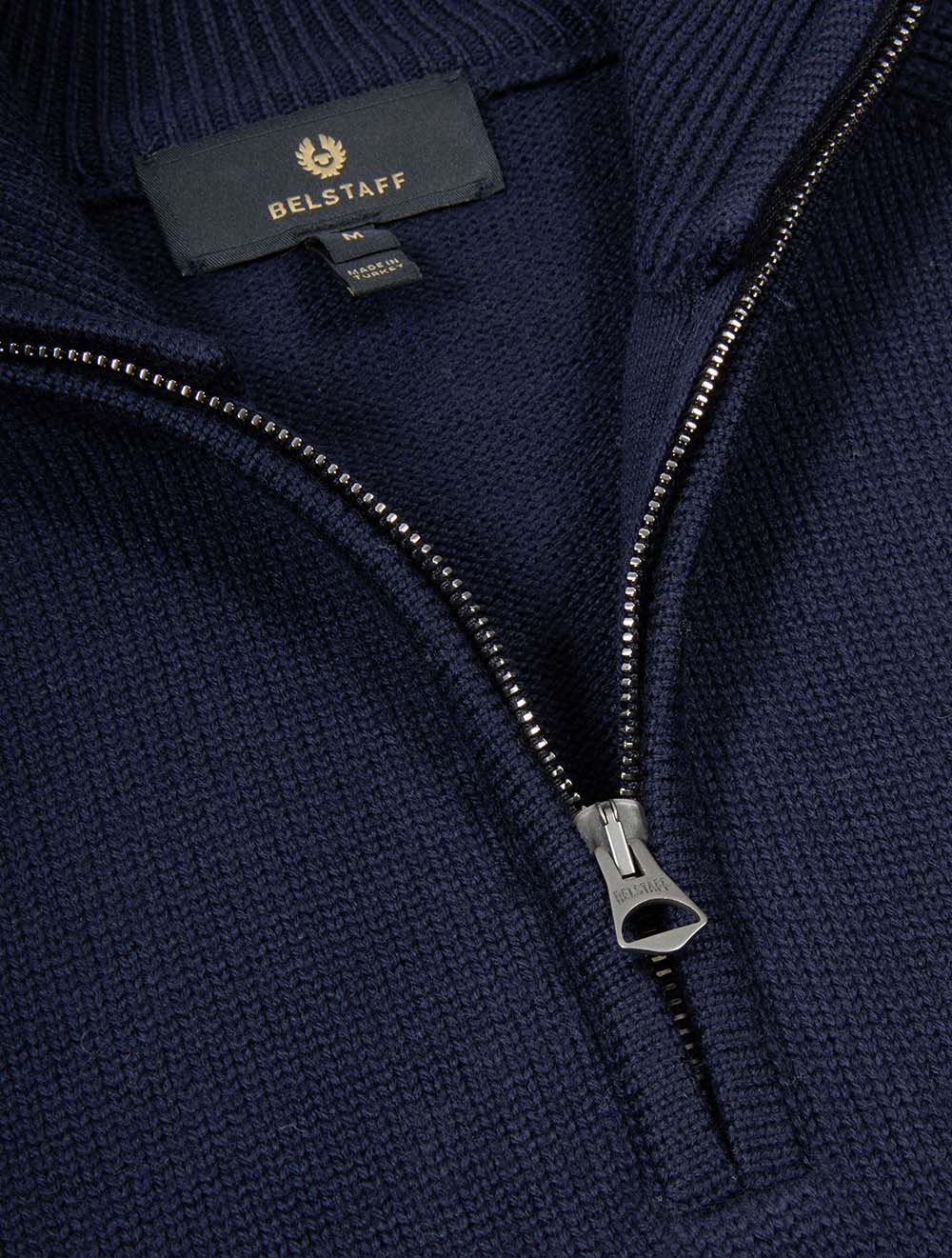 Aspect Quarter Zip Jumper Dark Ink
