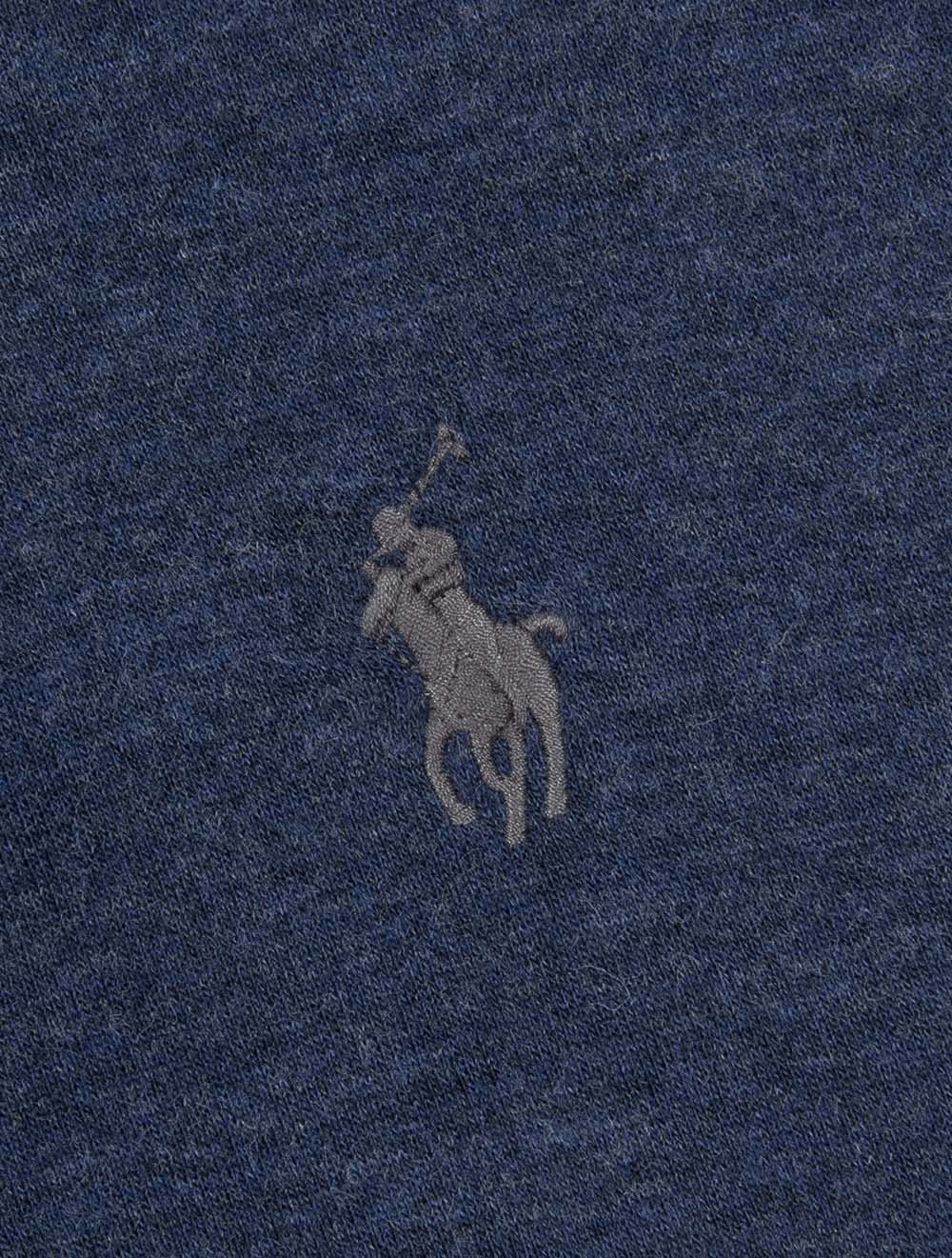 Luxury Shawl Collar Pullover Navy