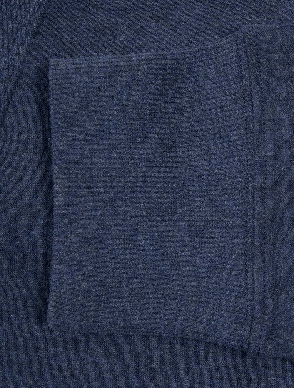 Luxury Shawl Collar Pullover Navy