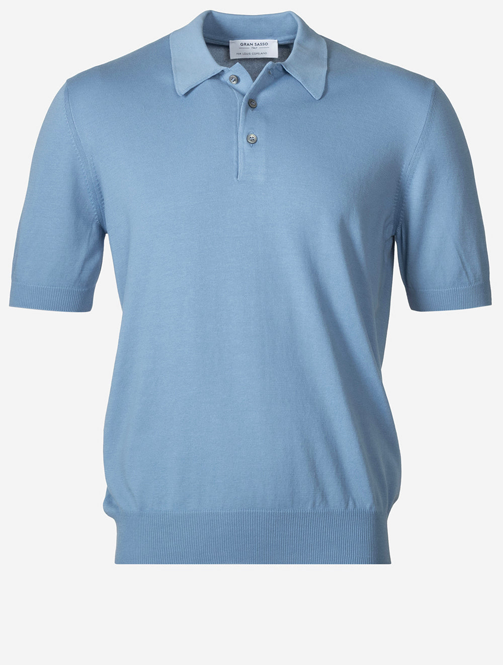 Gran Sasso Tennis Polo Cotton-Blue