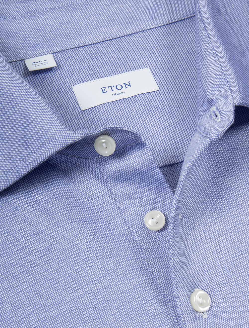 Short Sleeve Polo Shirt Blue