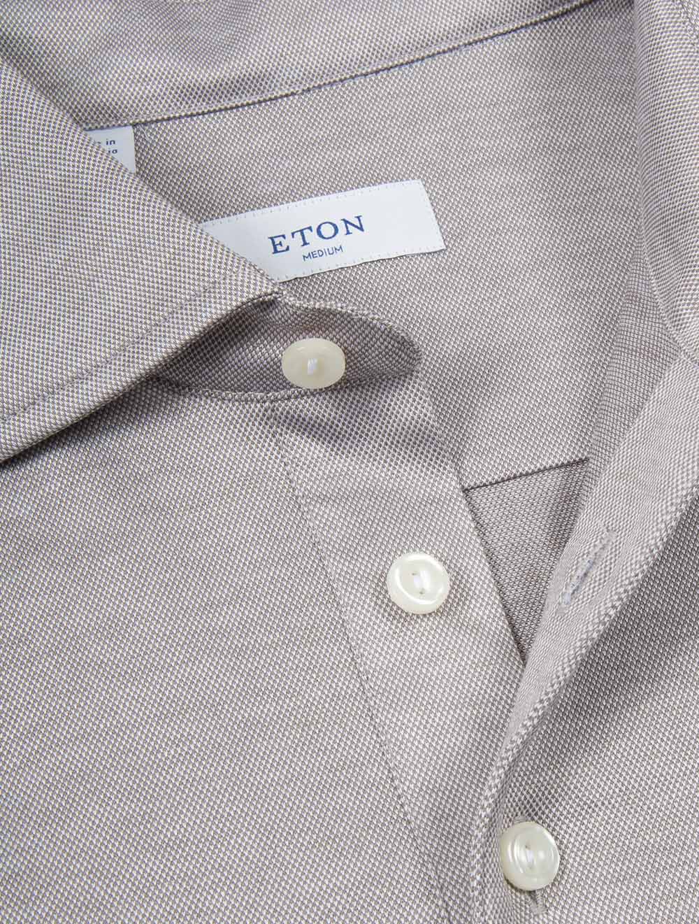 Short Sleeve Polo Shirt Brown