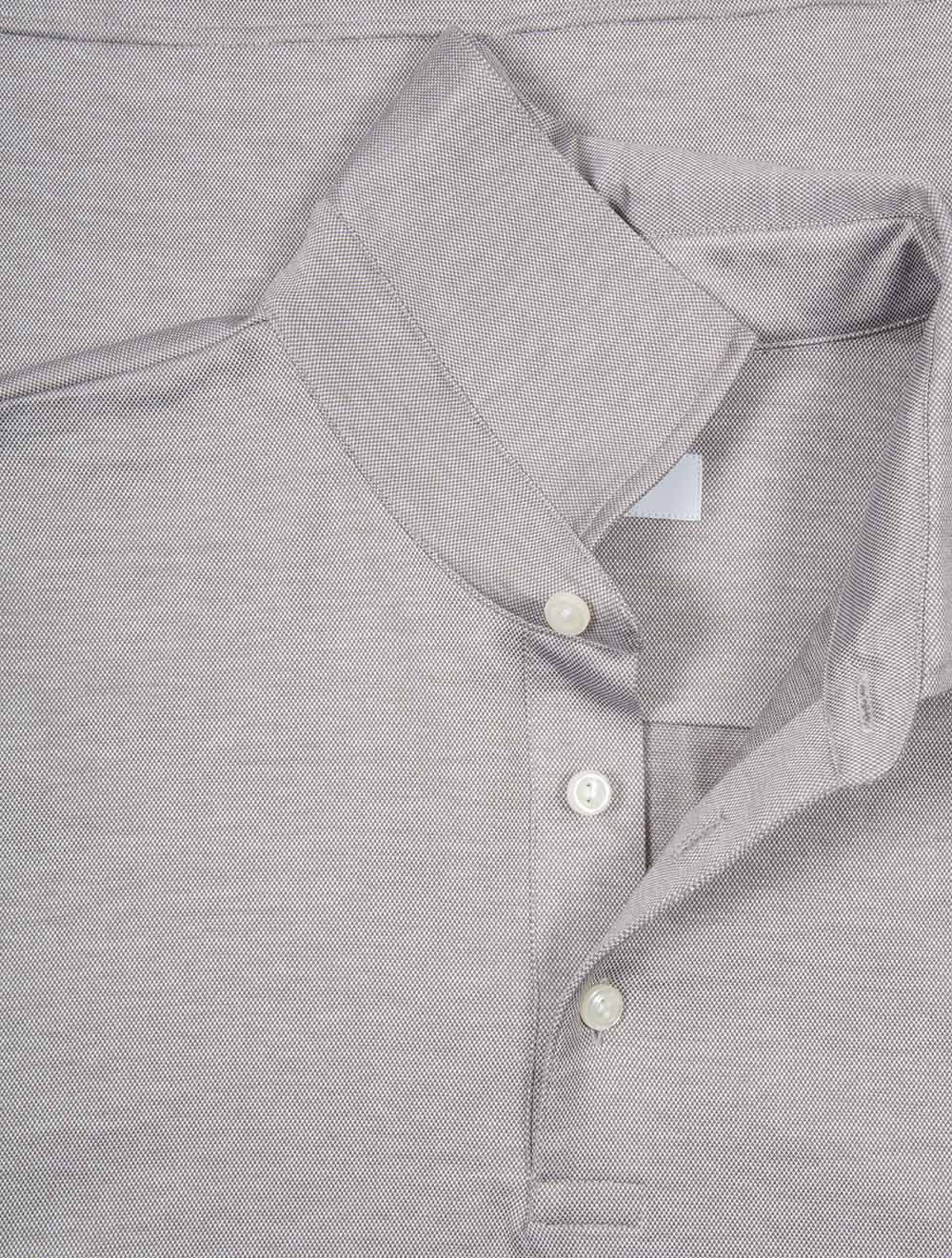 Short Sleeve Polo Shirt Brown