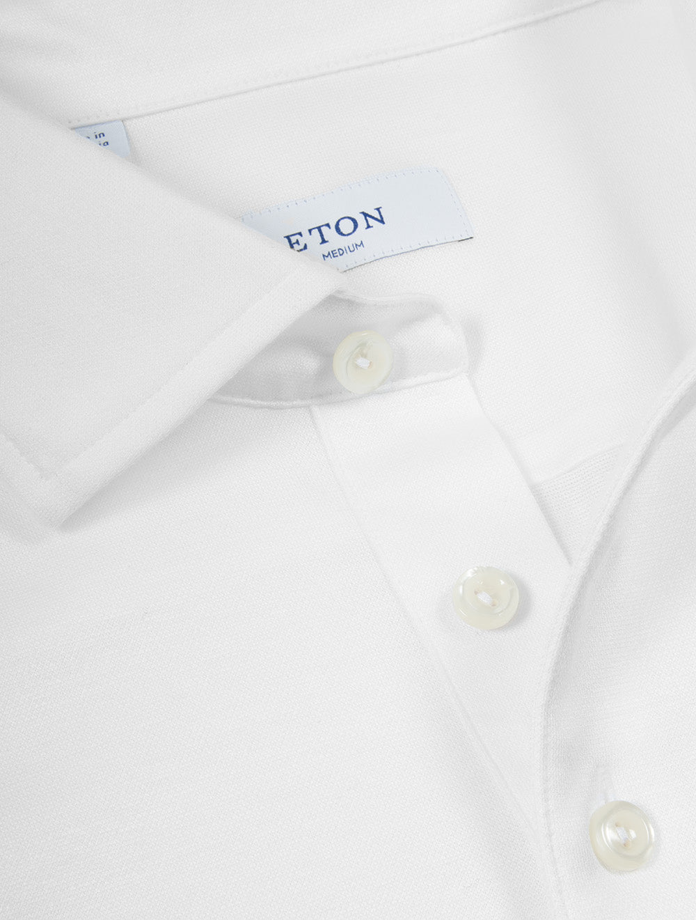 Short Sleeve Polo Shirt White