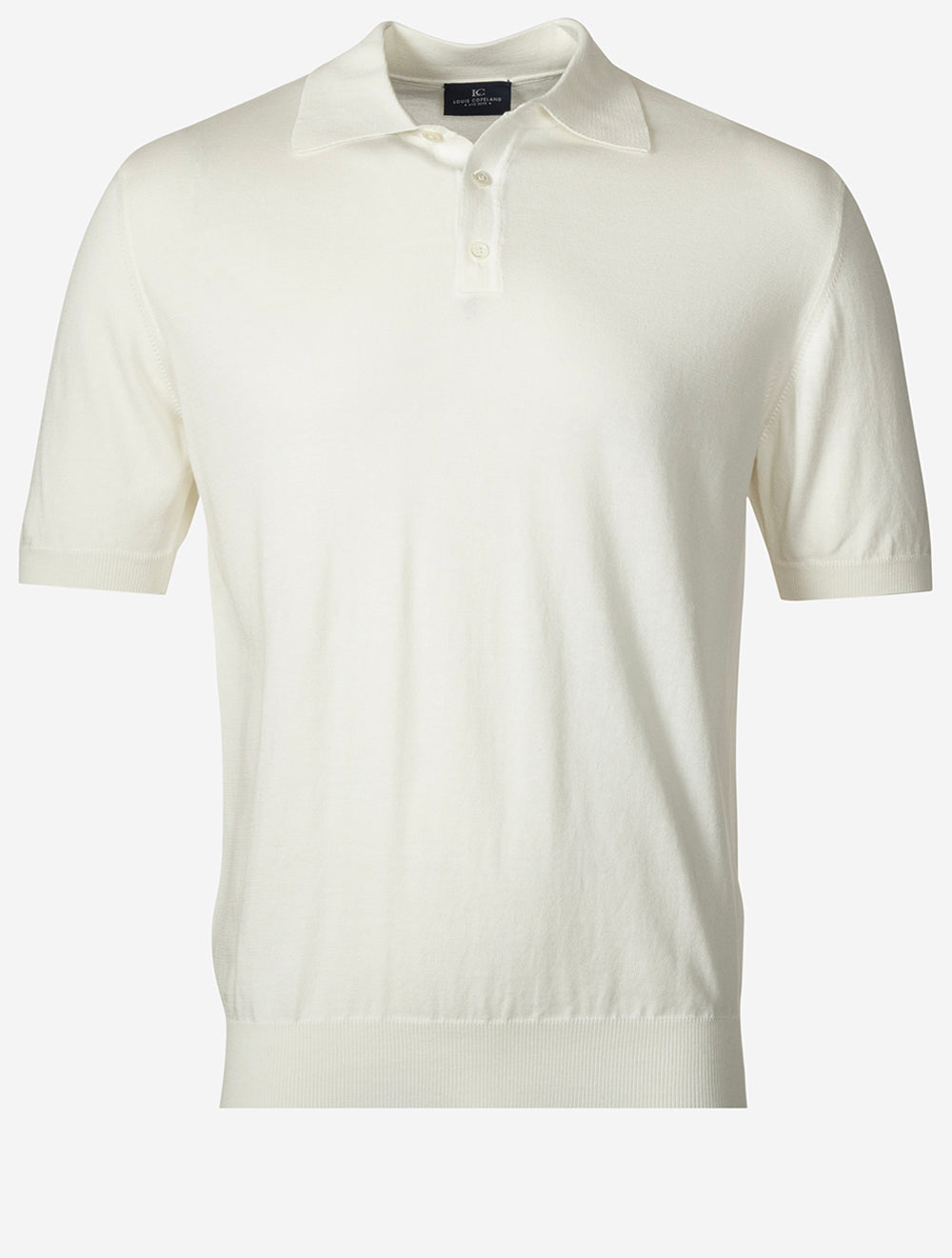 Short Sleeve Tennis Polo White