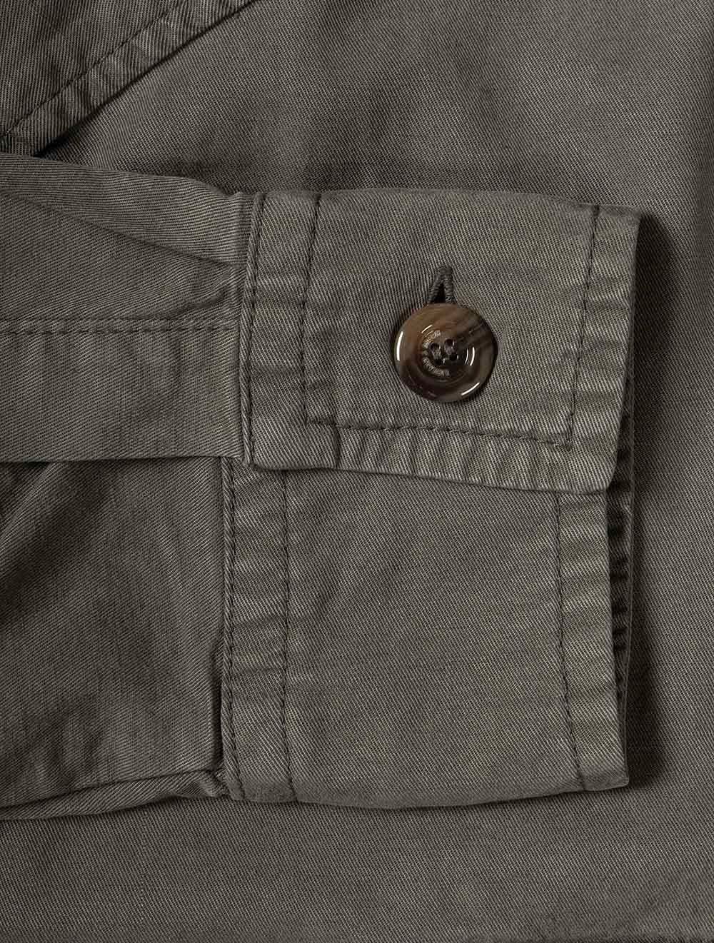 Washed Overshirt Brown