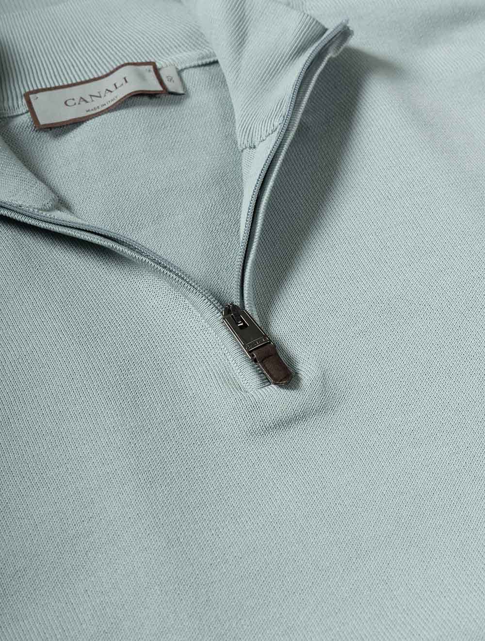 Canali Pure Wool HZ Knit-Green