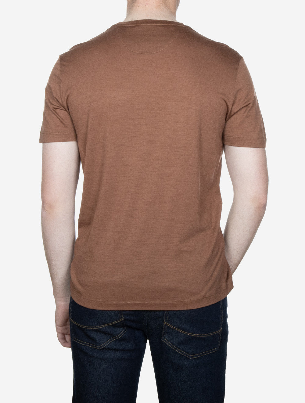 T-shirt M.Bald à manches courtes - Chocolat au lait 738