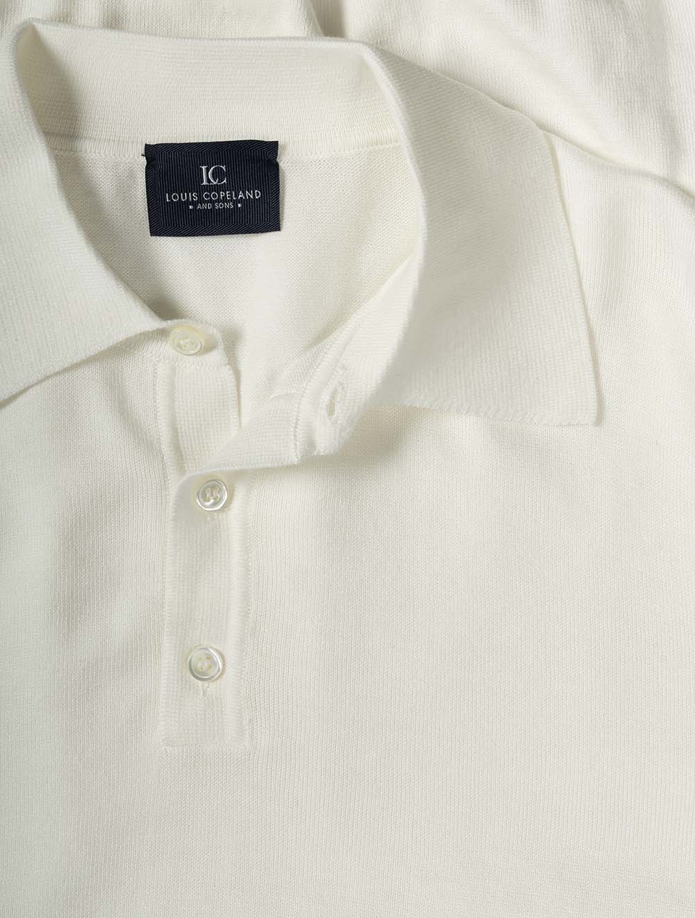 Short Sleeve Tennis Polo White