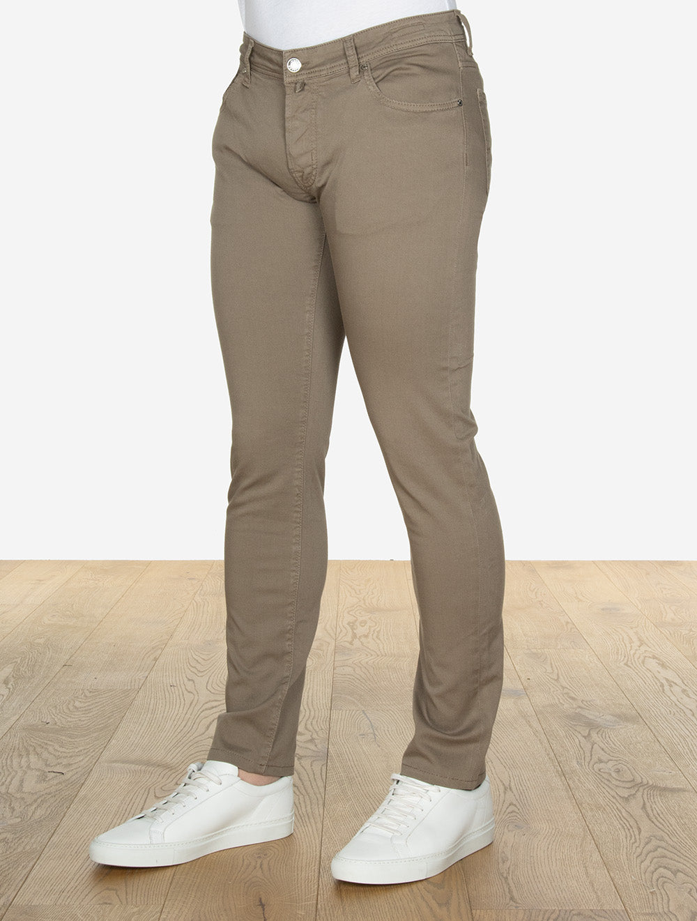 Nick 5 Pocket Super Slim Jeans Taupe