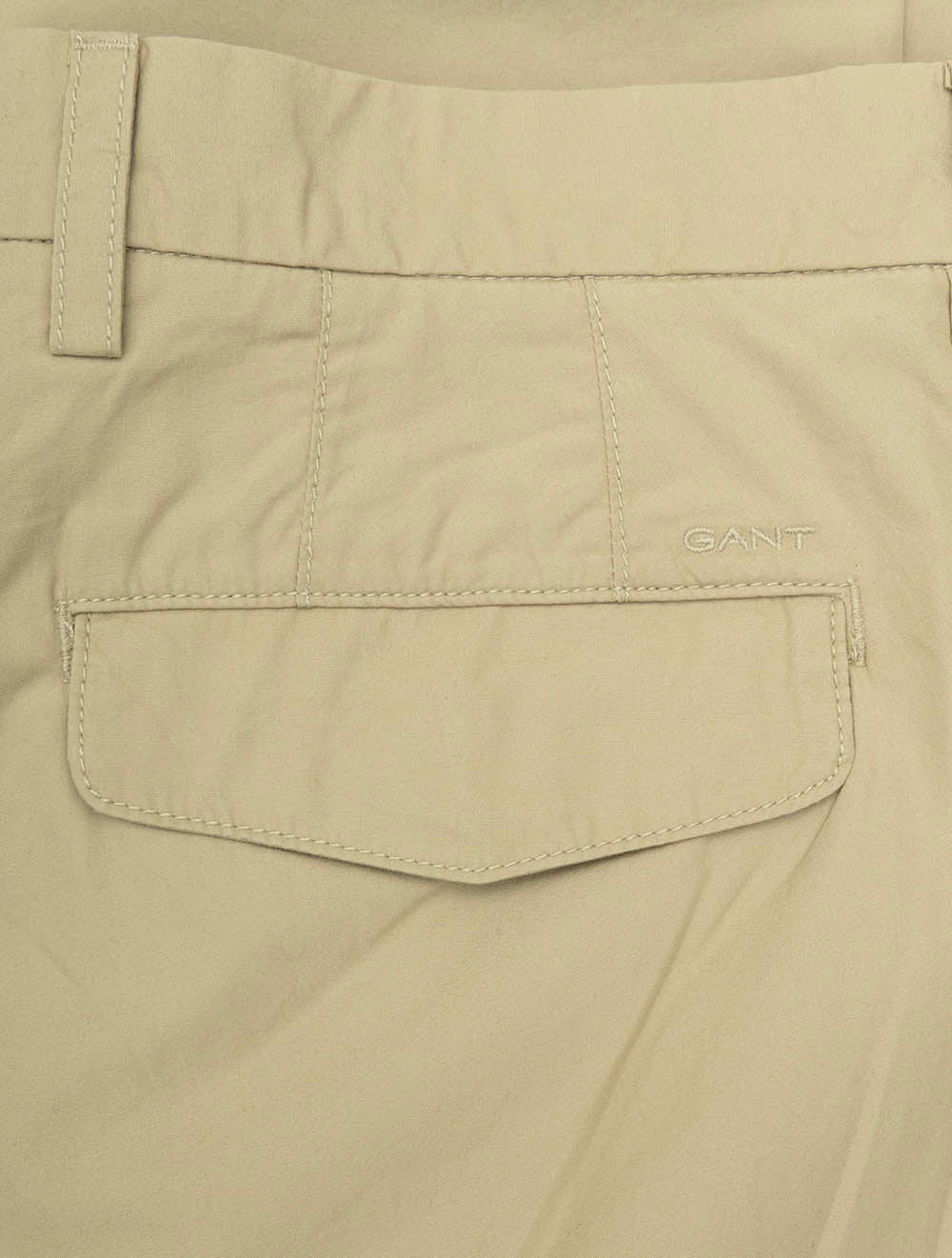 Regular Light Cotton Cargo Pants Oat Beige