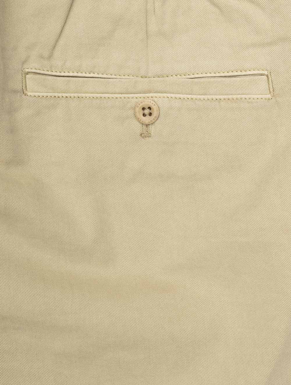 Regular Sunfaded Drawstring Shorts Oat Beige