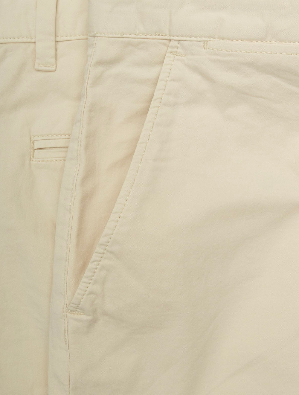 Regular Sunfaded Chino Shorts Cream