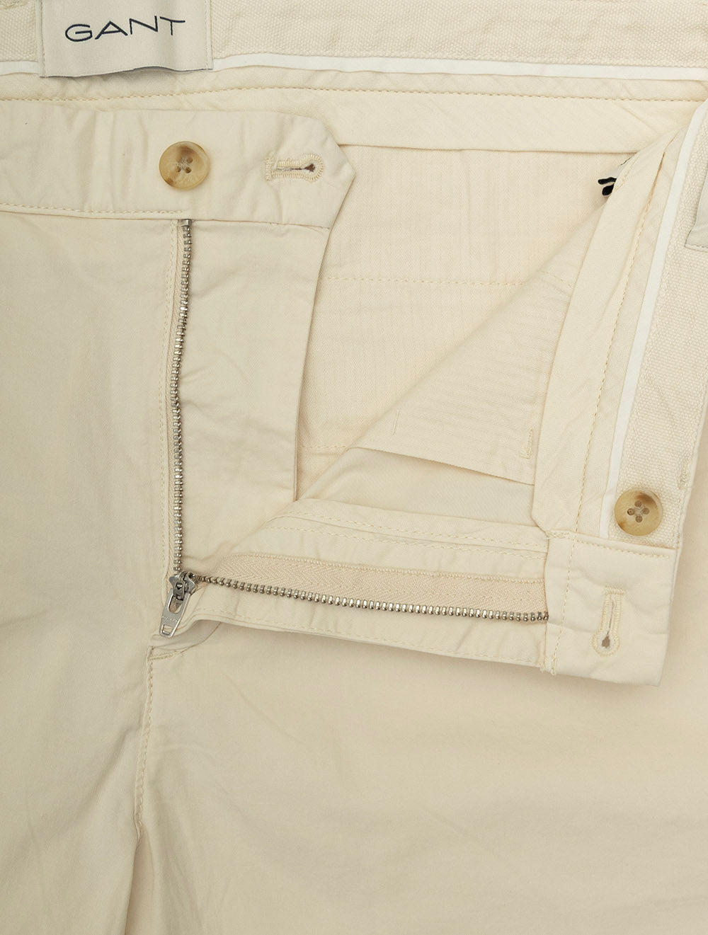Regular Sunfaded Chino Shorts Cream