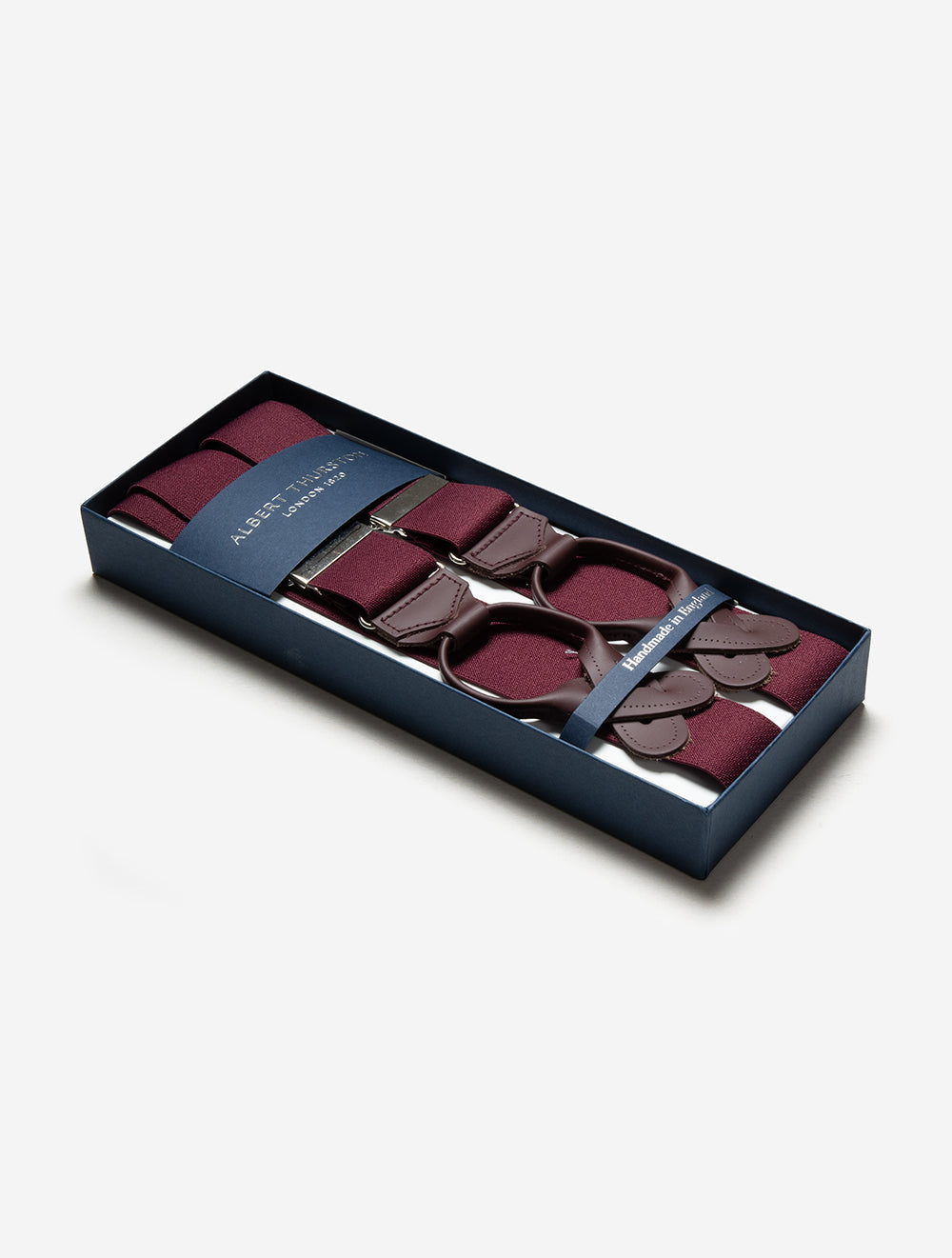 35mm Elastic Braces Wine