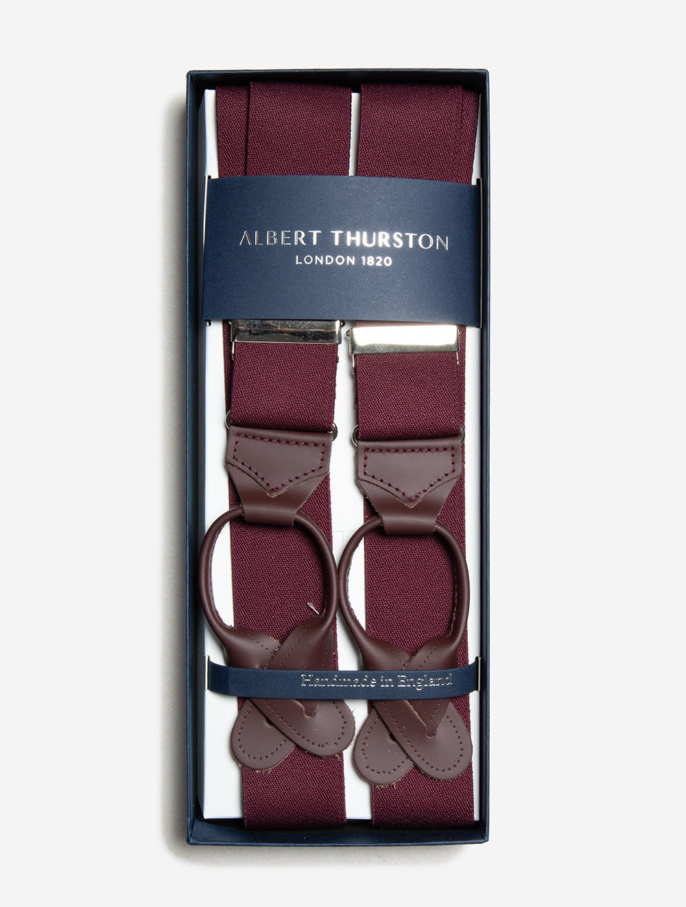 35mm Elastic Braces Wine