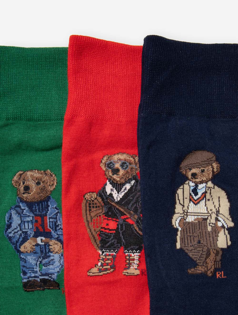 Polo Bear 3 Pack Gift Box Multi