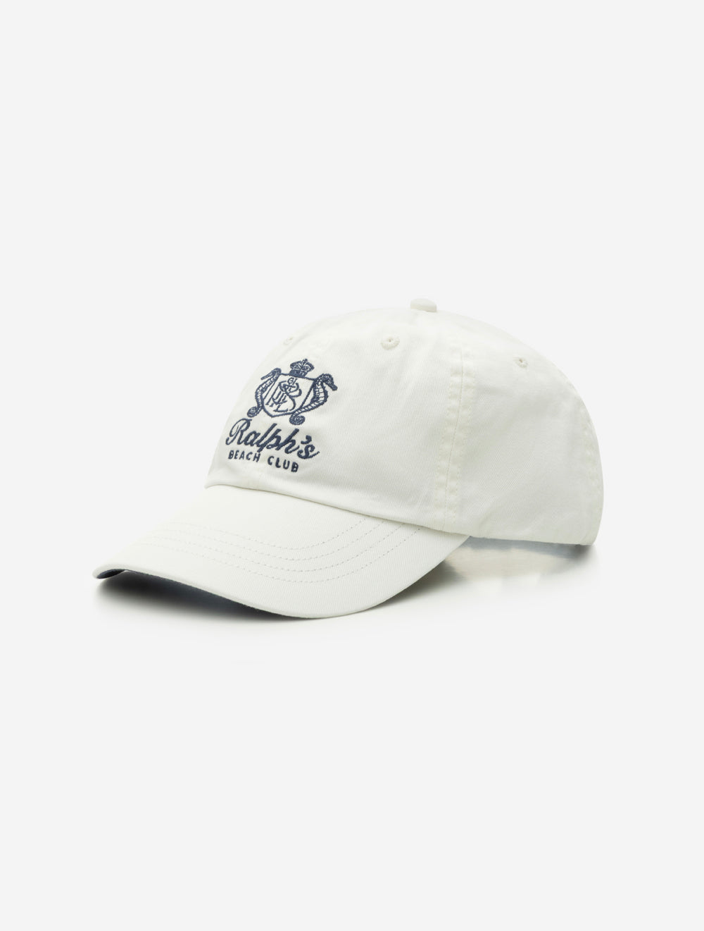 Twill Graphic Sport Cap Cream