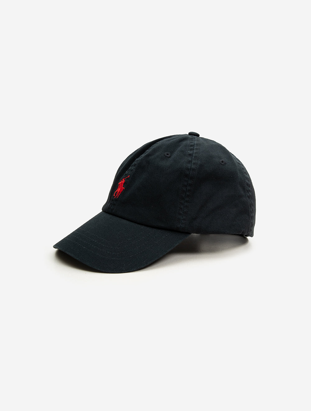 Cotton Chino Baseball Cap Black