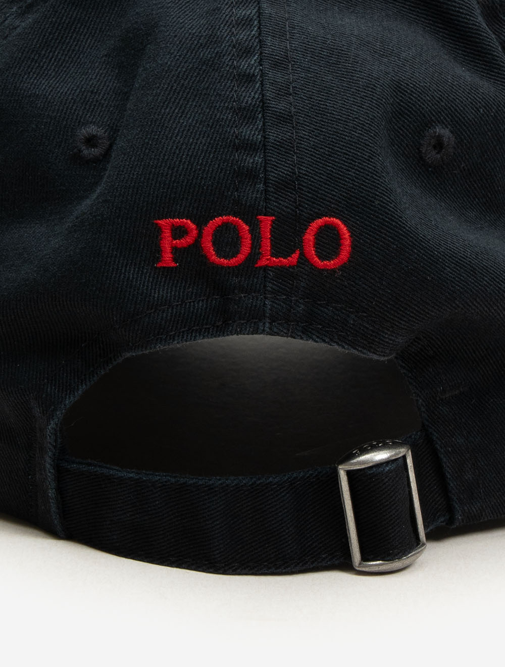 Cotton Chino Baseball Cap Black