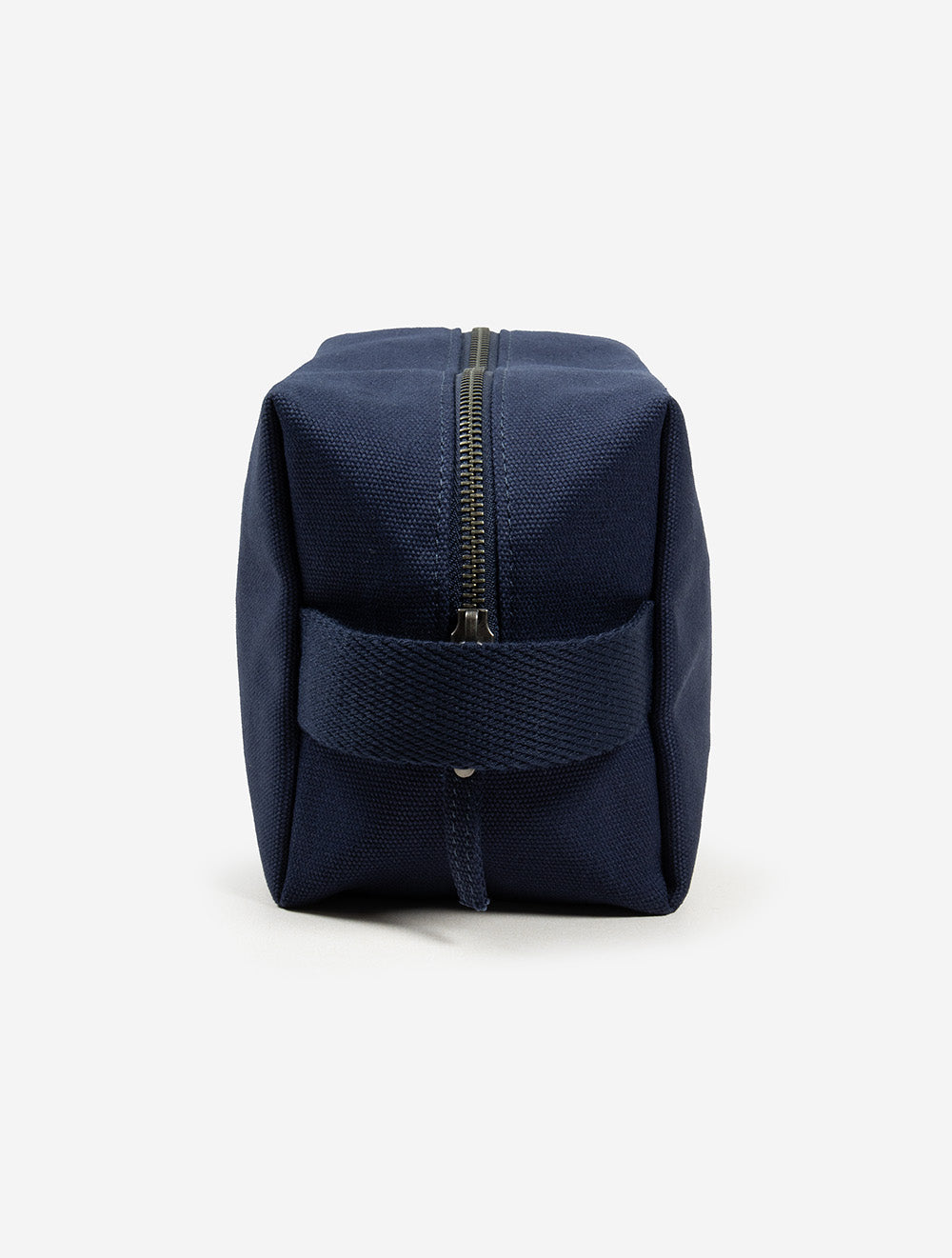 G Badge Cotton Canvas Washbag Evening Blue