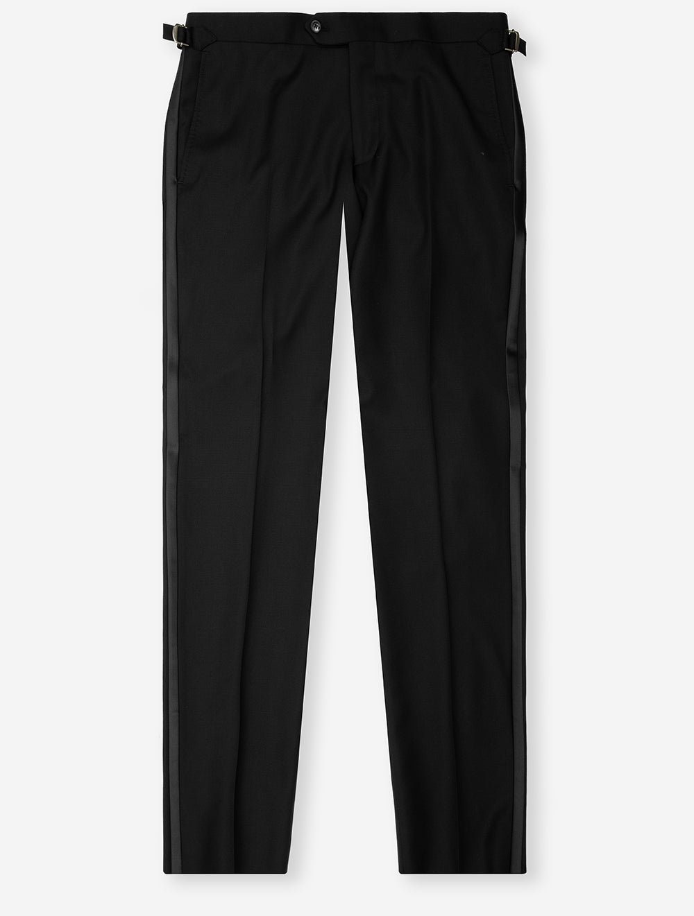 Pantalon de costume uni noir