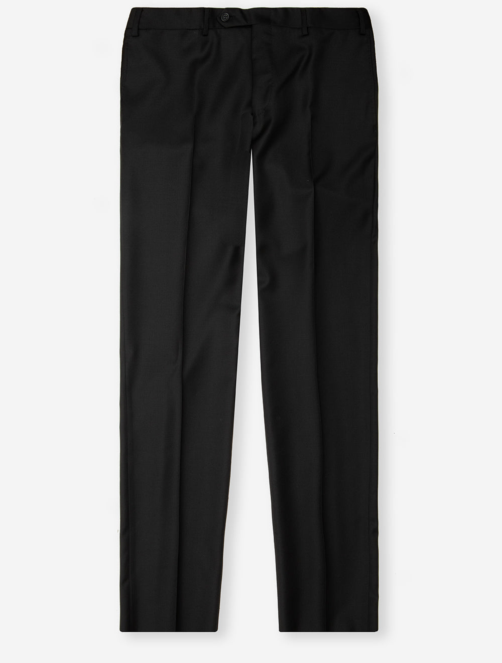 Wool Formal Trousers Black