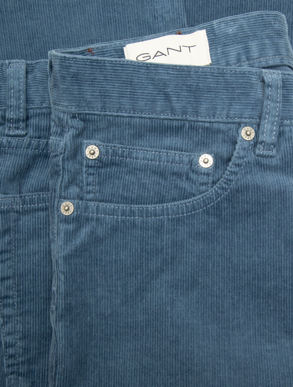 Regular Cord Jeans Naval Blue