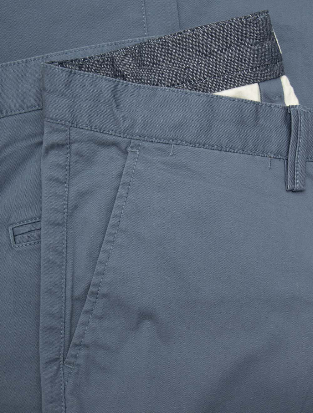 Slim Twill Chinos Naval Blue