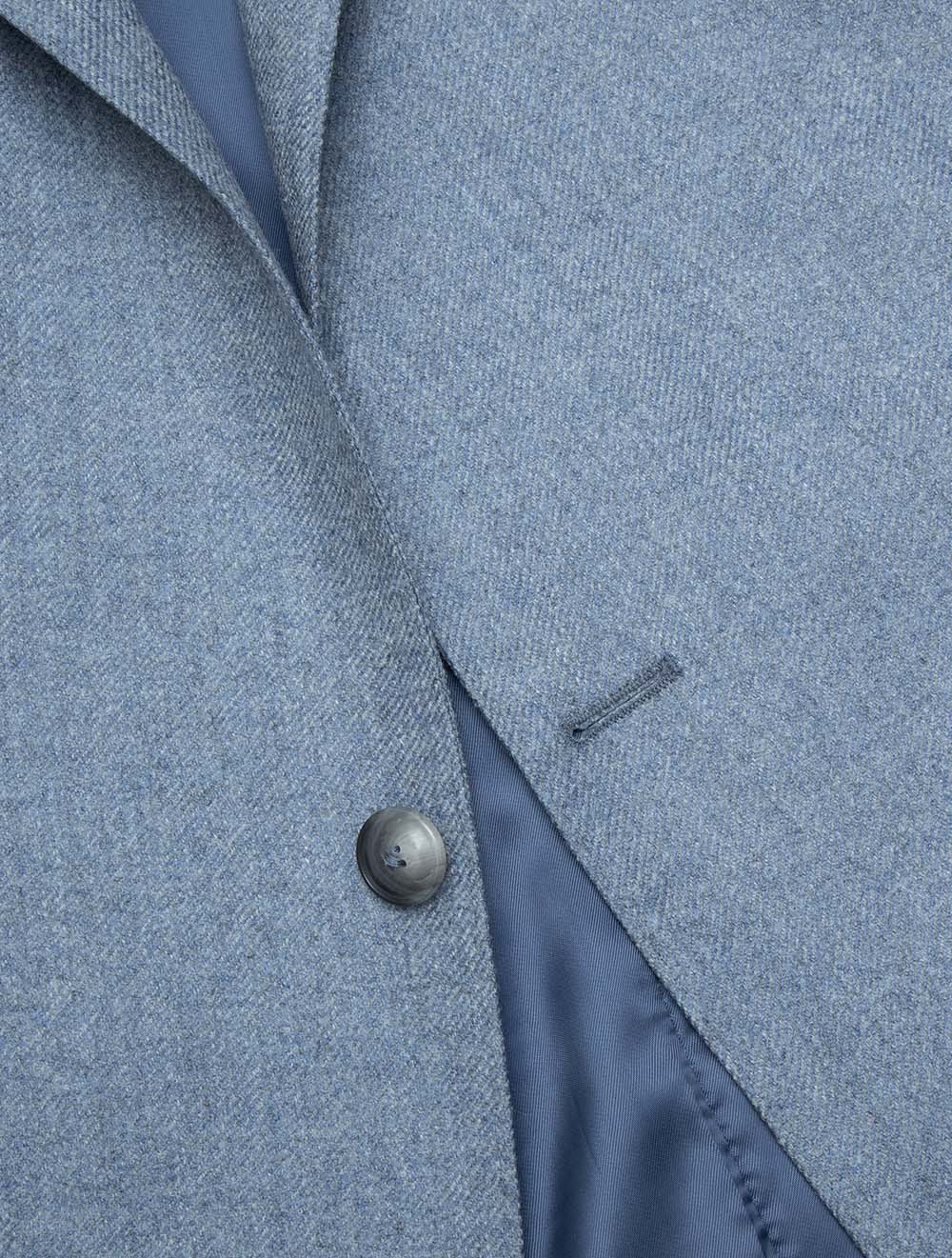 Flannel Merano Jacket Blue