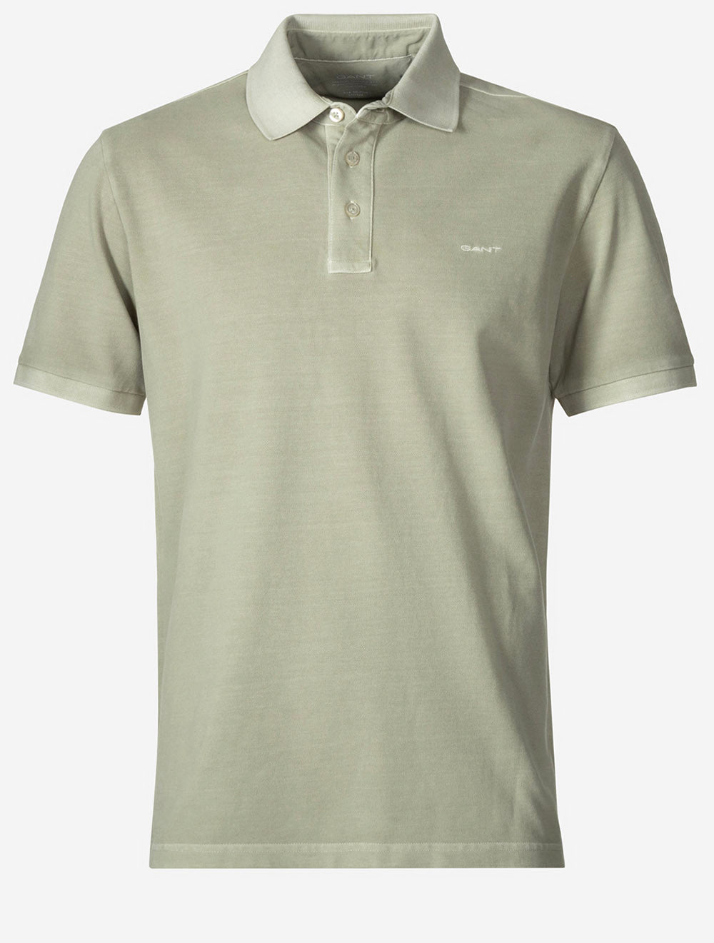 Sunfaded Short Sleeve Polo Milky Matcha