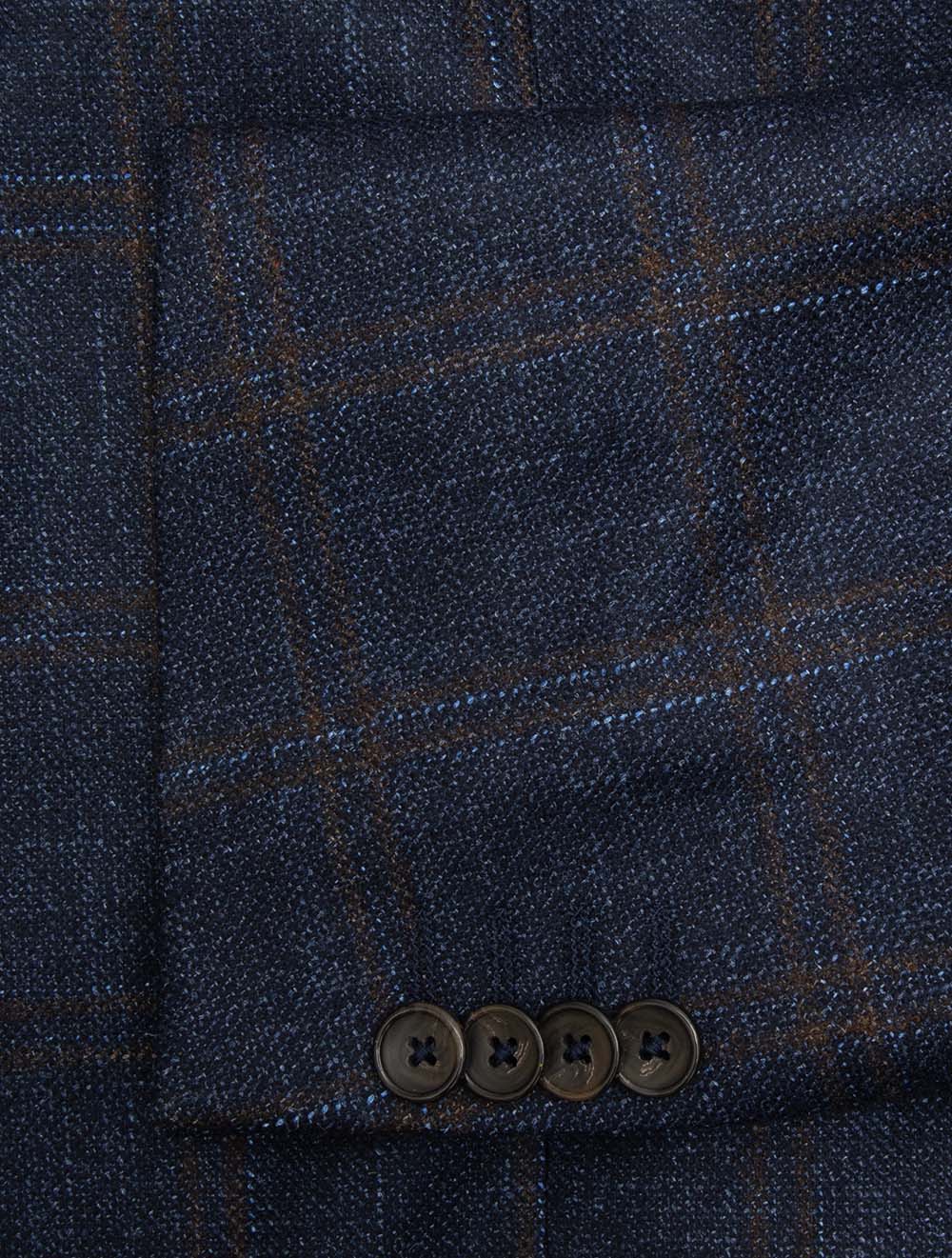 Merano Check Jacket Navy