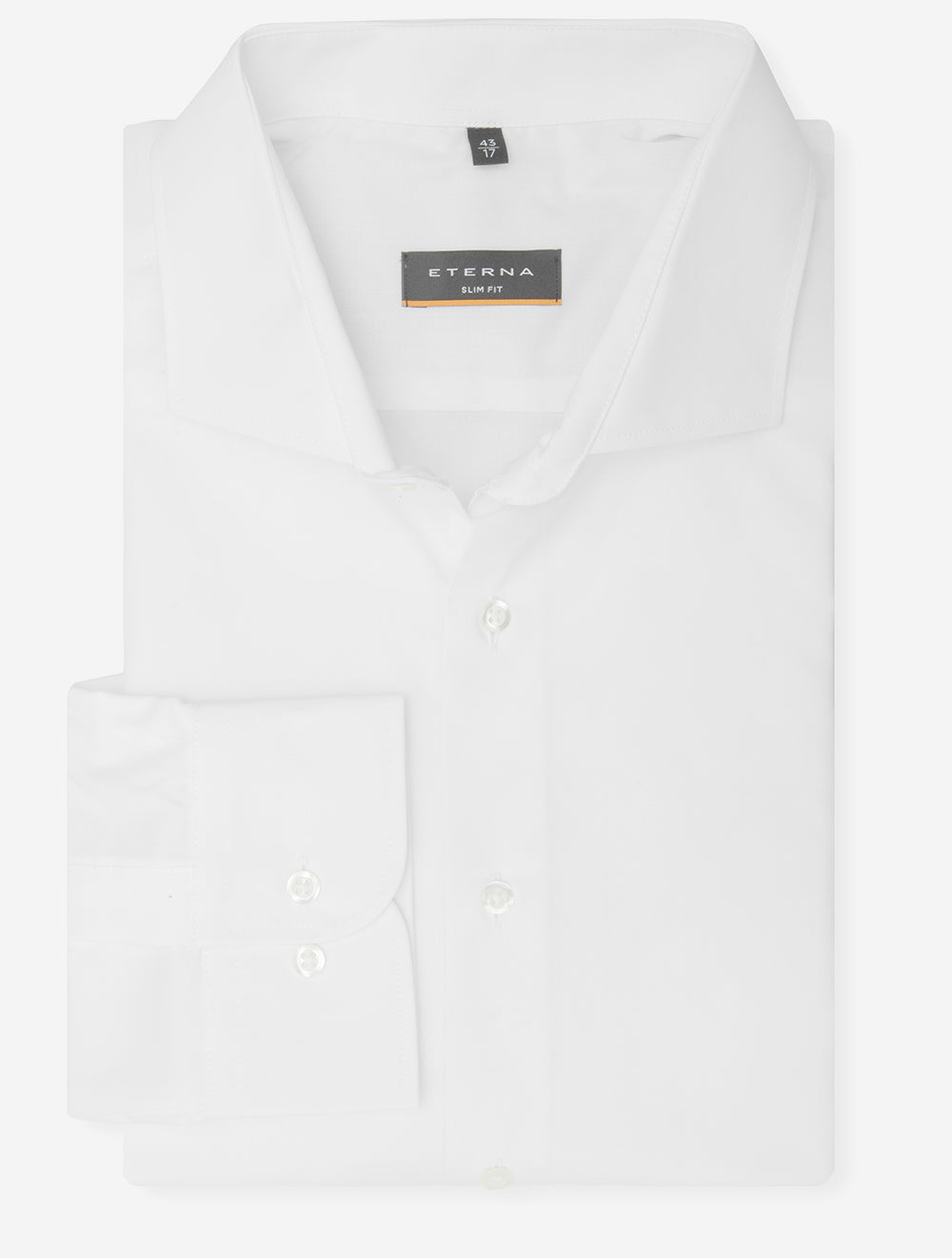 Chemise blanche unie coupe slim