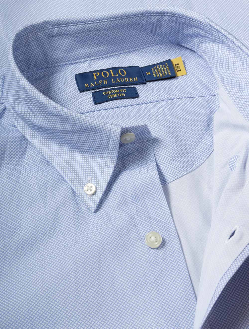 Polo Ralph Lauren Men's Stretch Poplin Shirt - Lafayette Blue - XL Polo Ralph Lauren Men's Stretch Poplin Shirt - Lafayette Blue - XL
