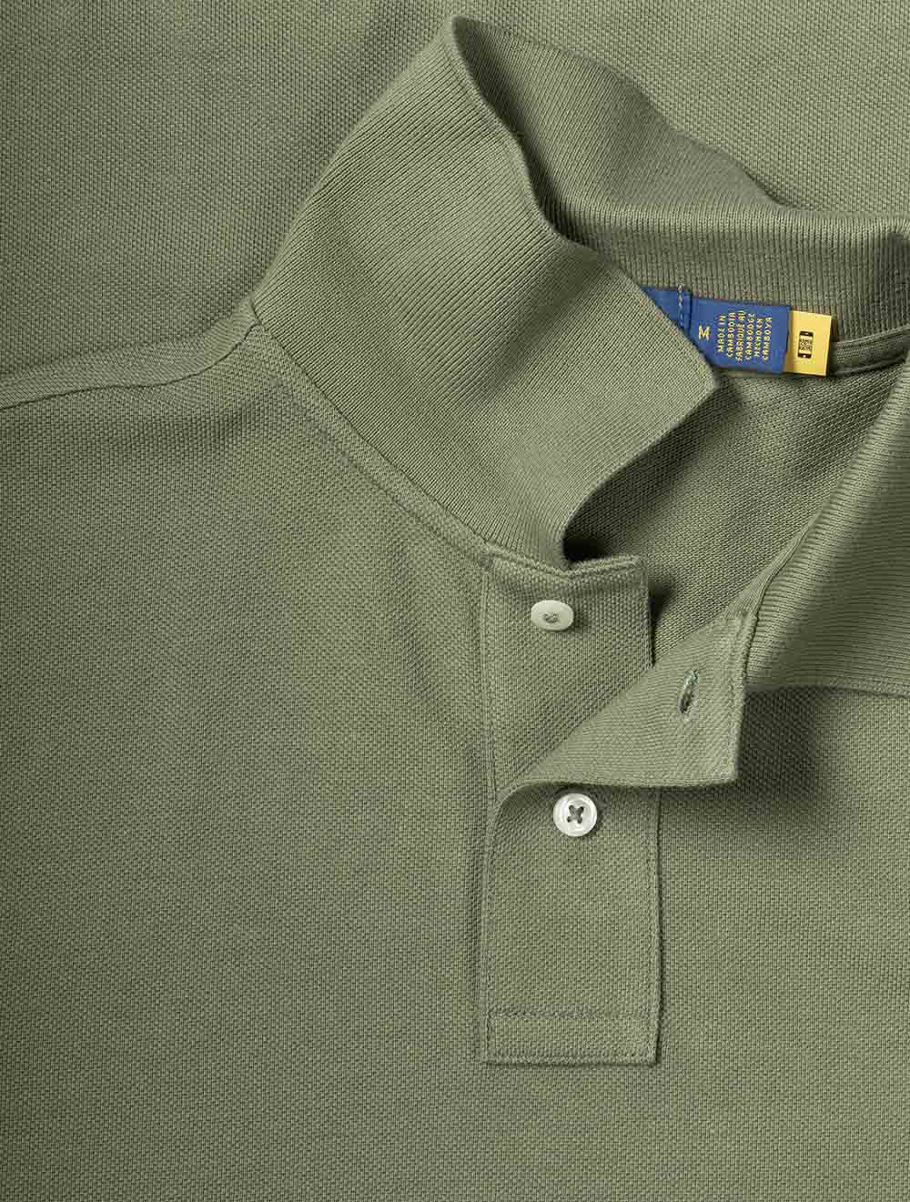 Custom Slim Fit Polo Shirt Green