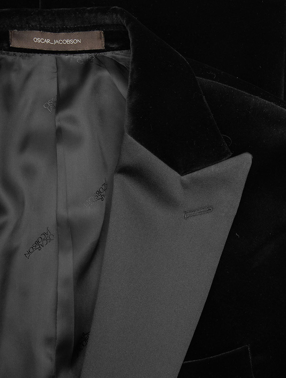 Velvet Dinner Jacket Black