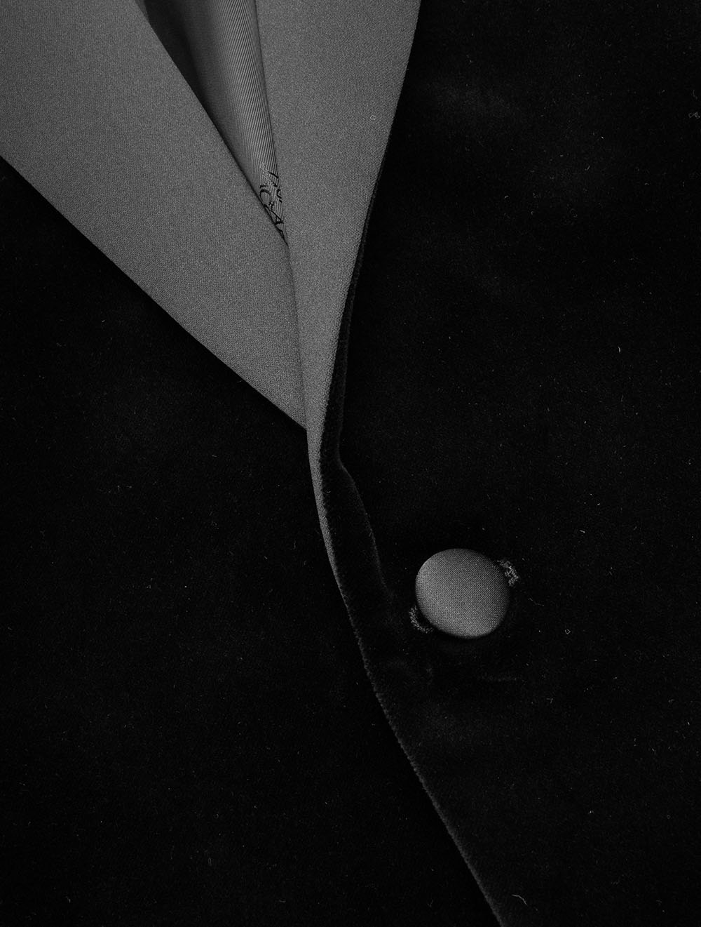 Velvet Dinner Jacket Black