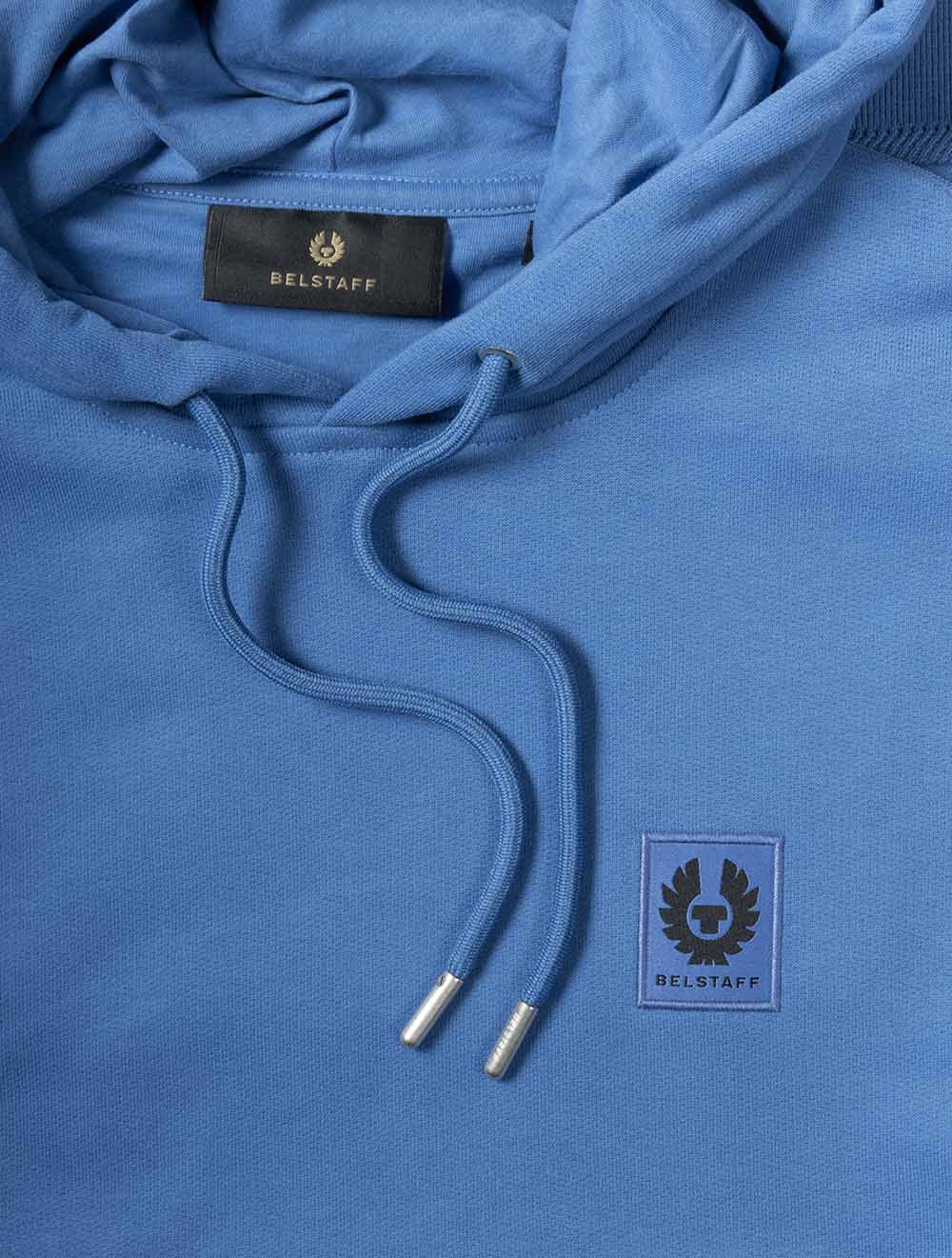 Cotton Hoodie Marine Blue