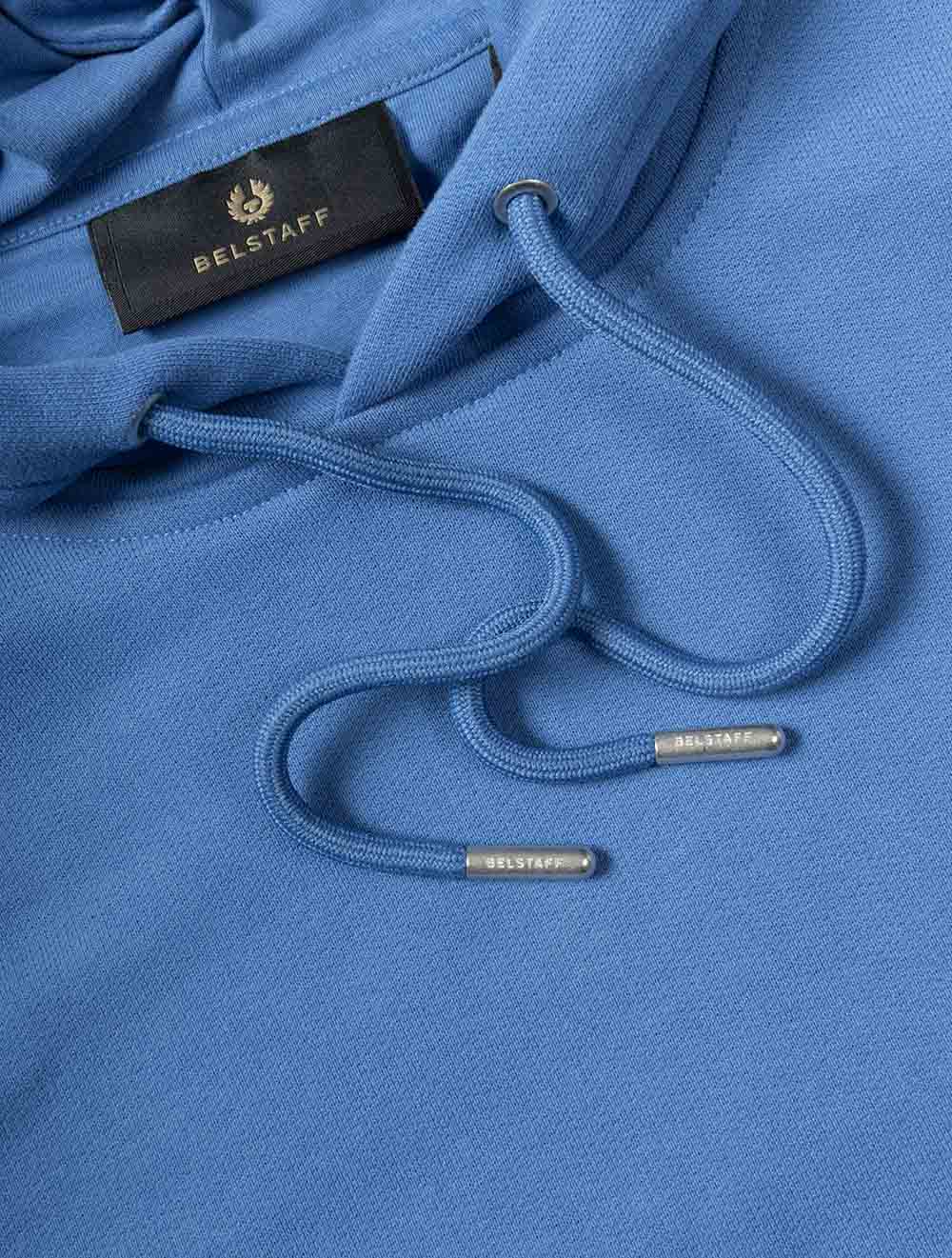 Cotton Hoodie Marine Blue