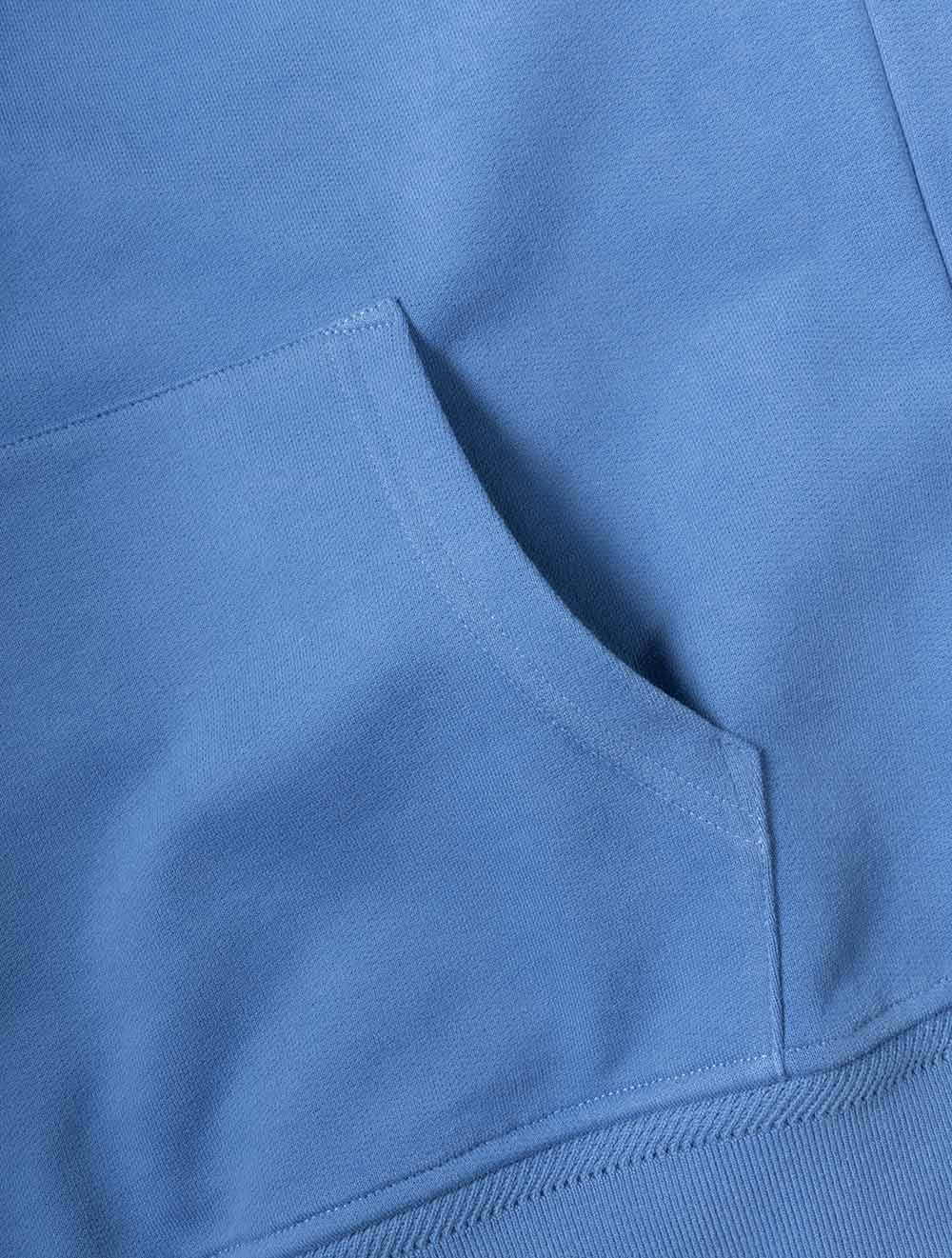 Cotton Hoodie Marine Blue