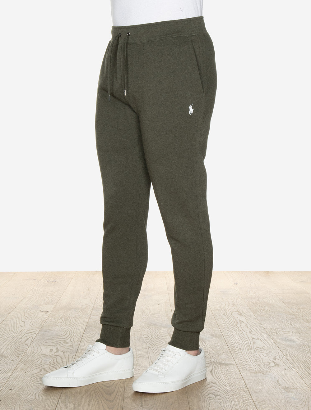 Double-Knit Jogging Pants Green