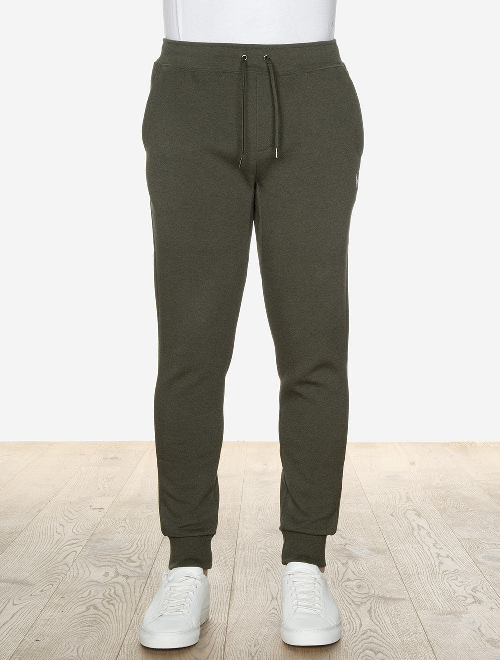 Double-Knit Jogging Pants Green