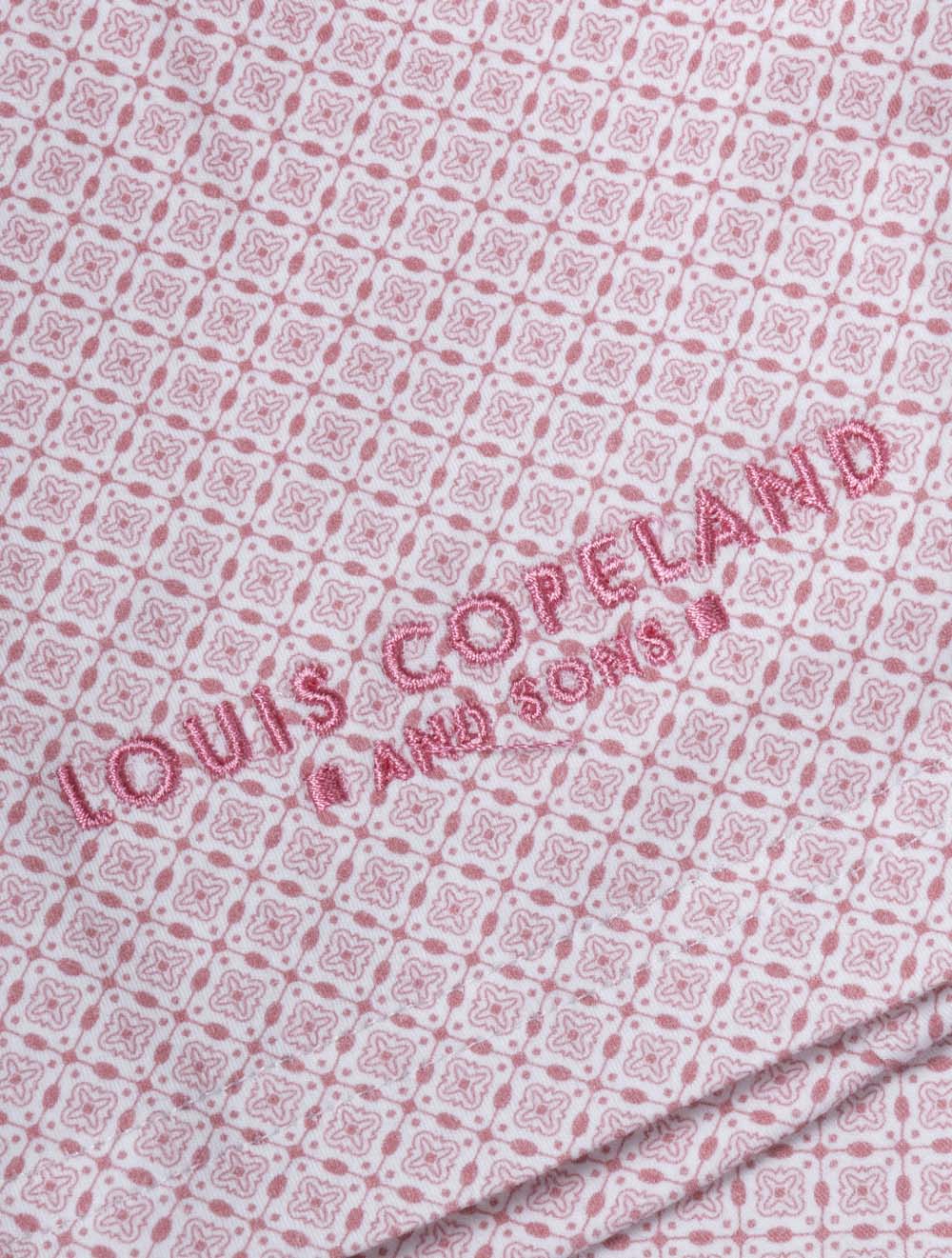 Mosaic Golf Polo Pink