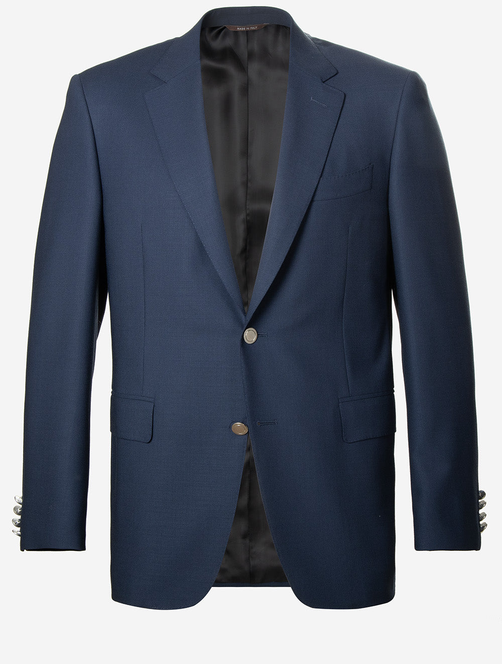 CU20614- HOPSACK ÉMAIL BTN-Marine