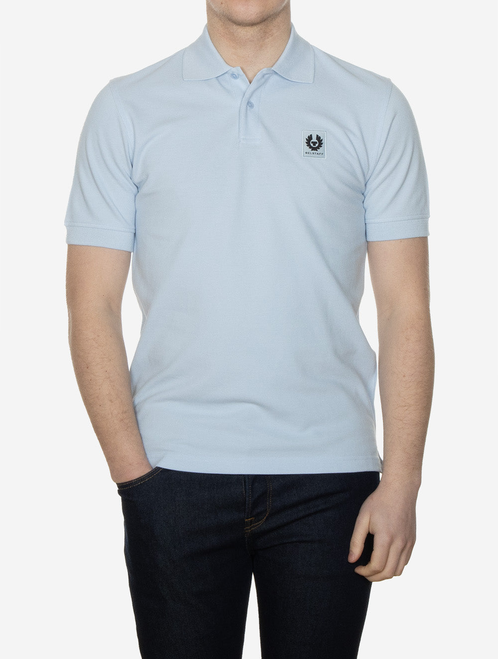 Piqué Polo Shirt Sky Blue