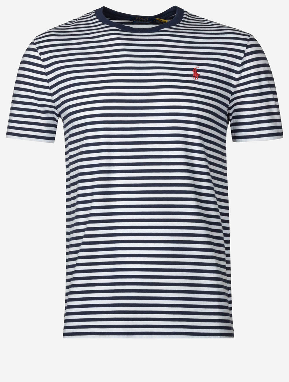 Striped Crew T-Shirt Navy