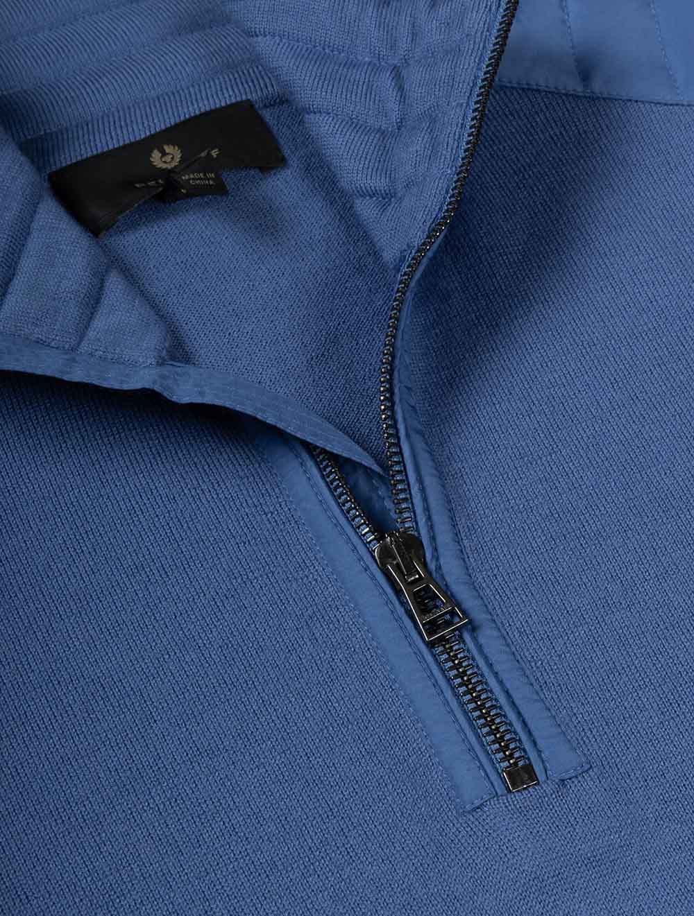 Kilmington Quarter Zip Marine Blue